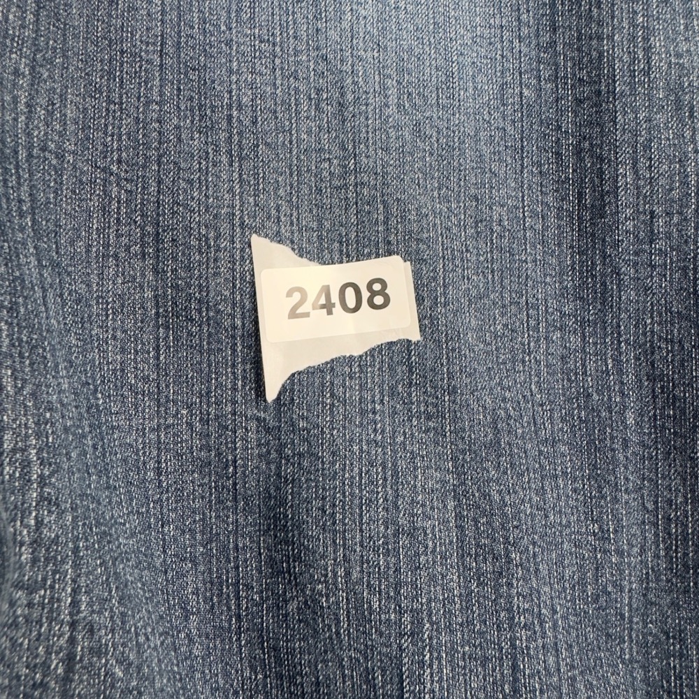 Levi's Jeans Mens 34x28 Blue WaterLess Straight Leg Denim 2408 - Picture 8 of 8